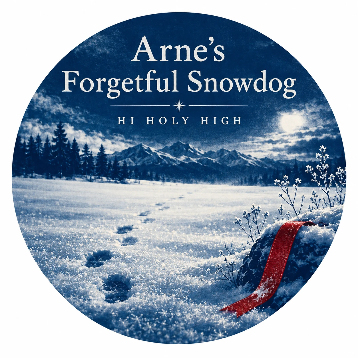 Arte provisional A-R1 · Arne's Forgetful Snowdog