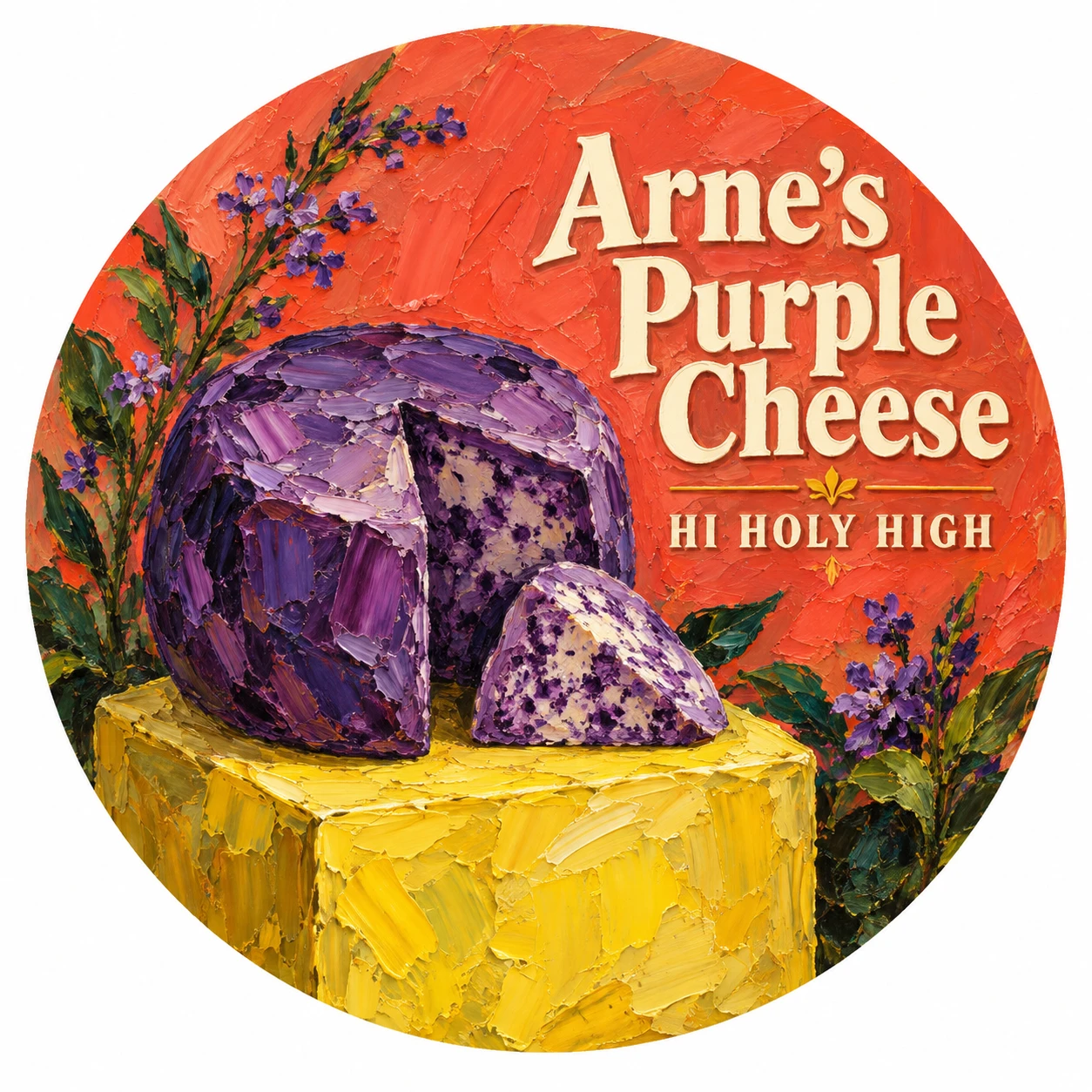 Arte provisional A-R1 · Arne's Purple Cheese