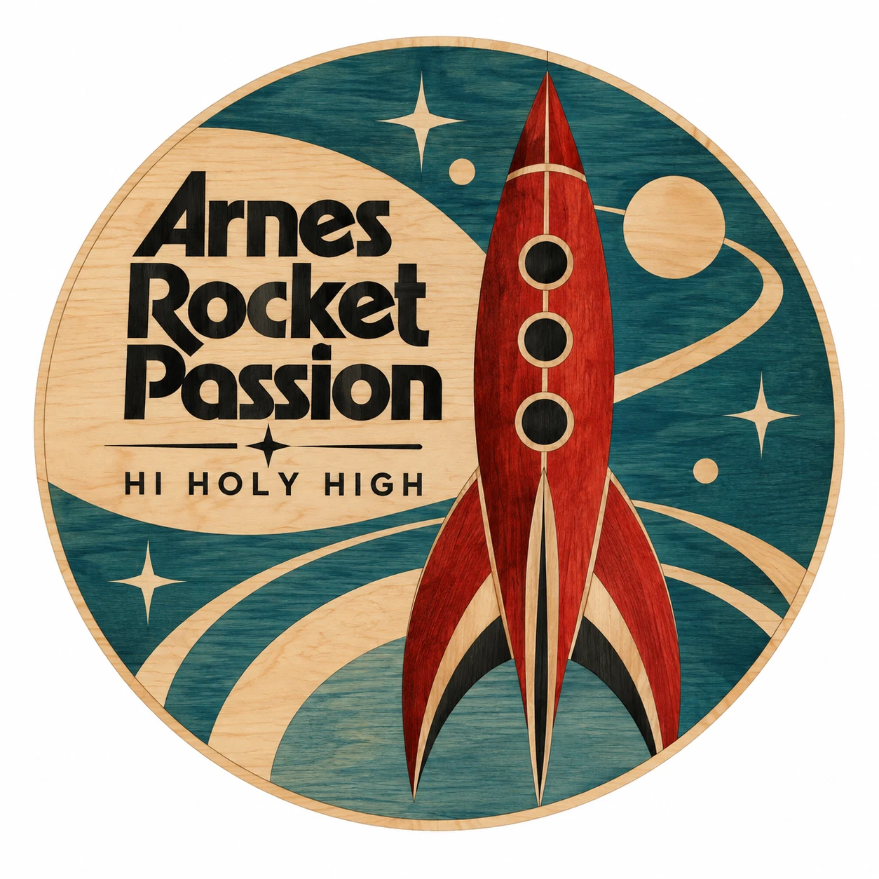 Provisional artwork A-R1 · Arnes Rocket Passion