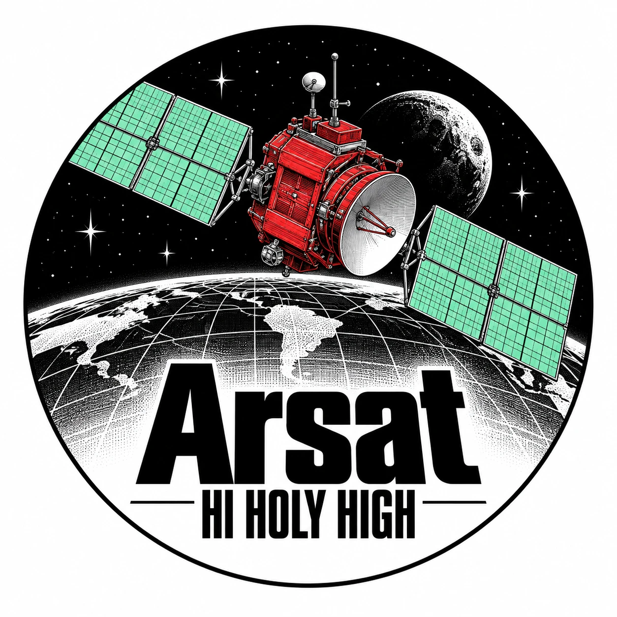 Arte provisional A-R1 · Arsat