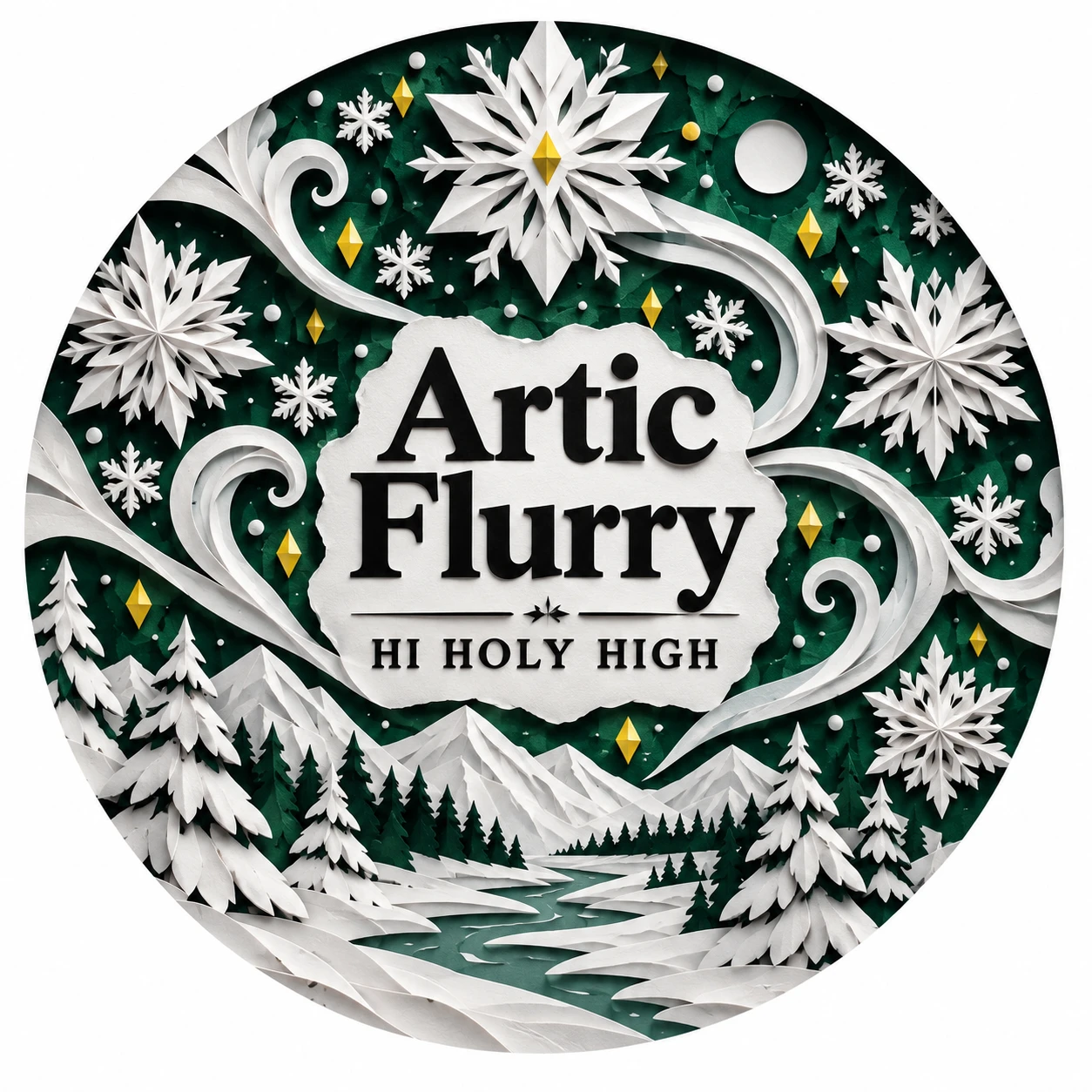 Arte provisional A-R1 · Artic Flurry
