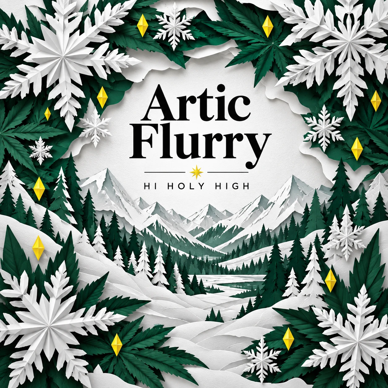 Arte provisional A-S1 · Artic Flurry