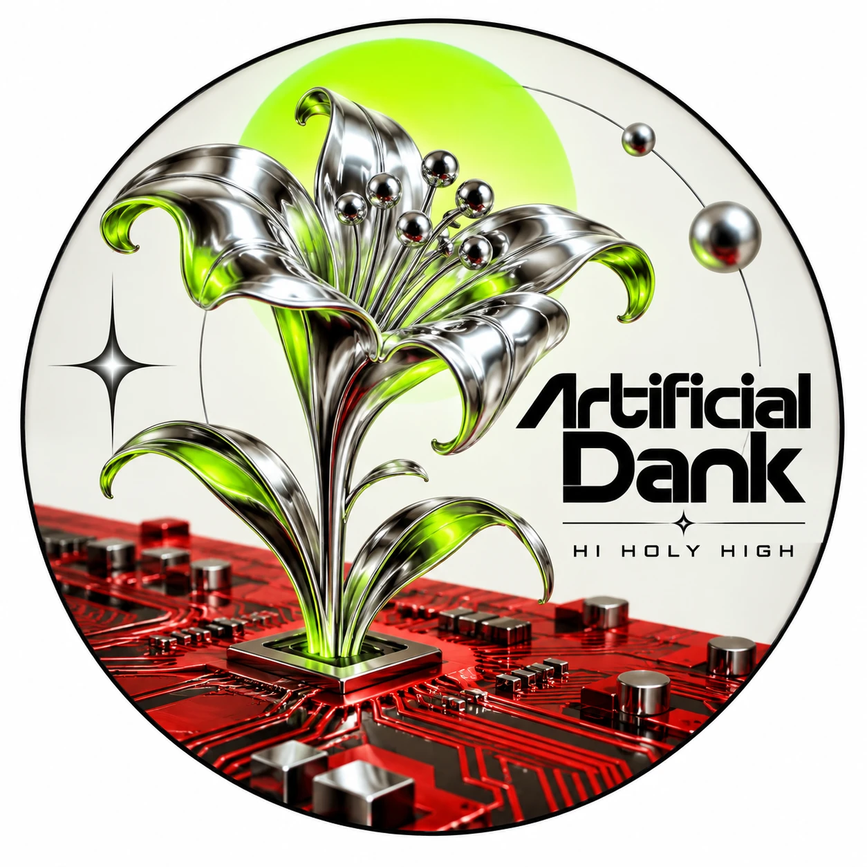 Arte provisional A-R1 · Artificial Dank