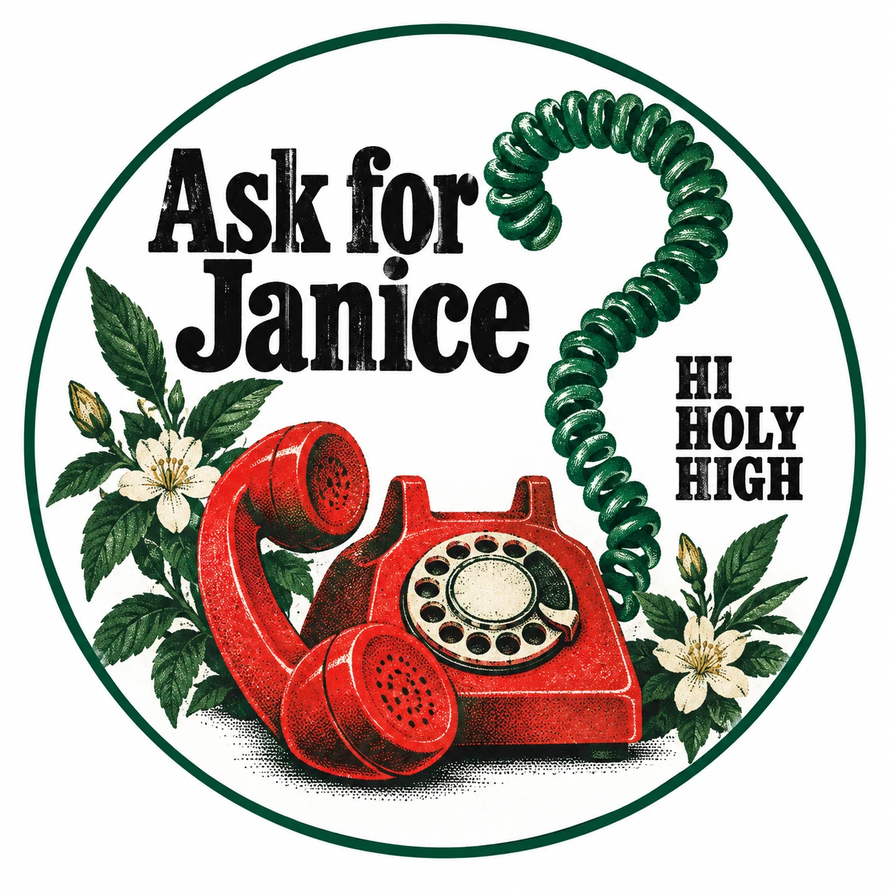 Arte provisional A-R1 · Ask for Janice