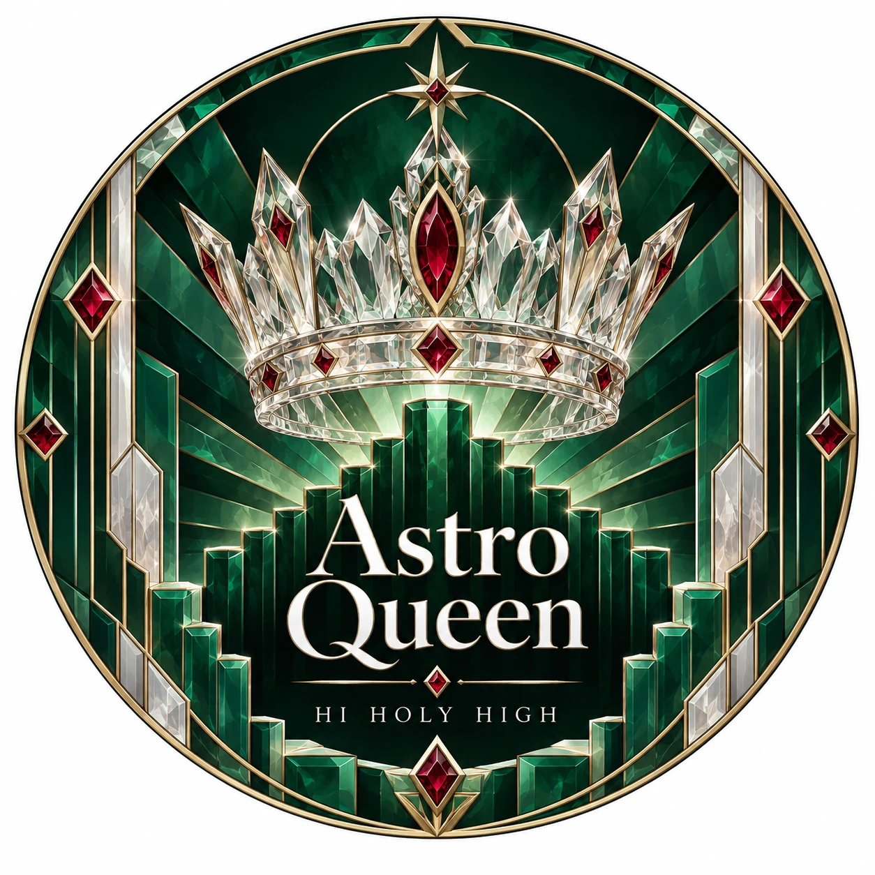 Arte provisional A-R1 · Astro Queen