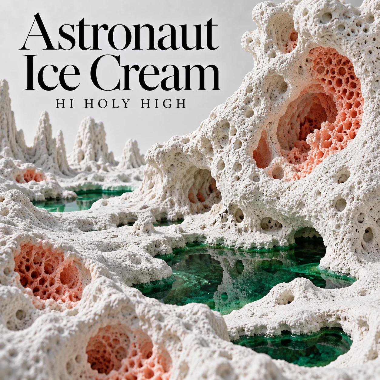 Arte provisional A-S1 · Astronaut Ice Cream