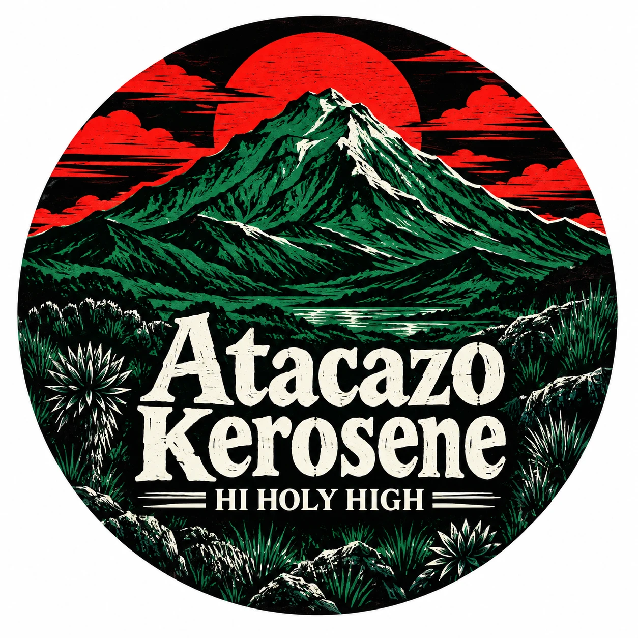 Provisional artwork A-R1 · Atacazo Kerosene