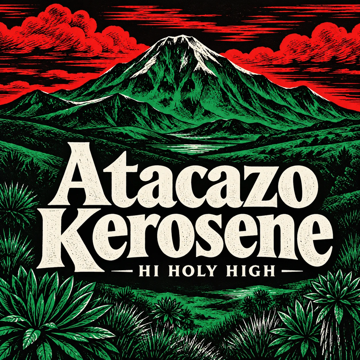 Provisional artwork A-S1 · Atacazo Kerosene
