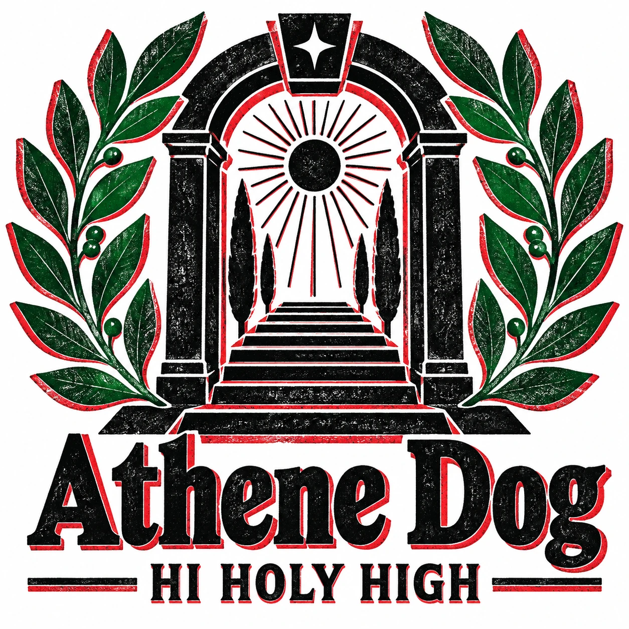 Arte provisional A-S1 · Athene Dog