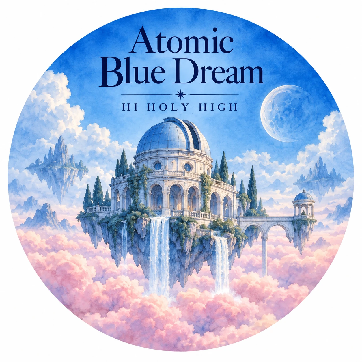 Provisional artwork A-R1 · Atomic Blue Dream