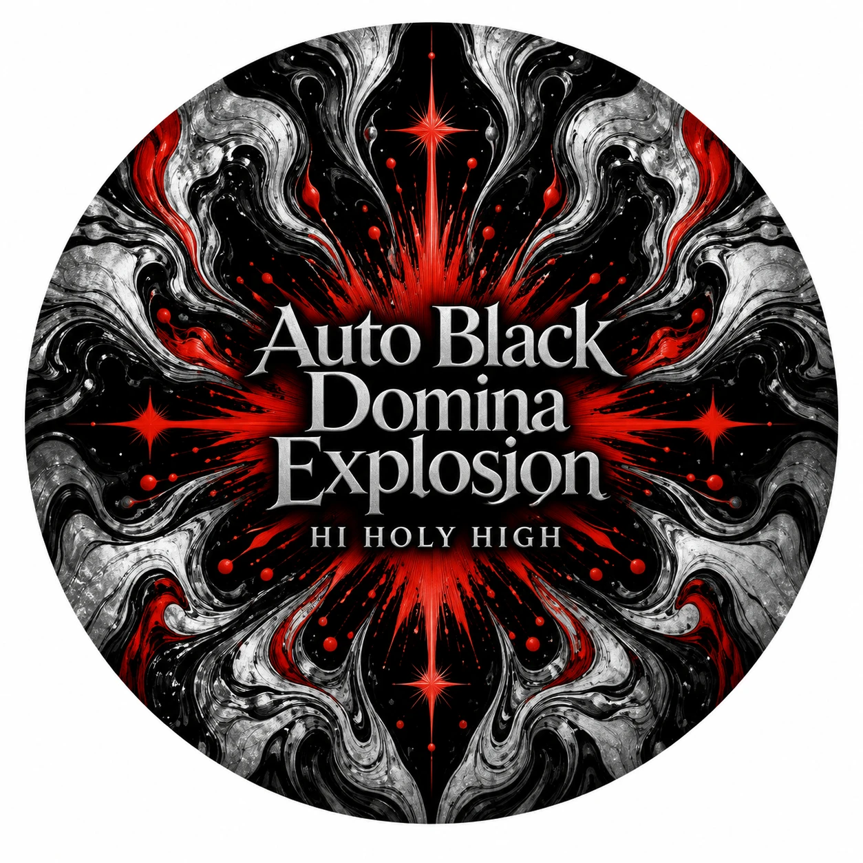 Arte provisional A-R1 · Auto Black Domina Explosion