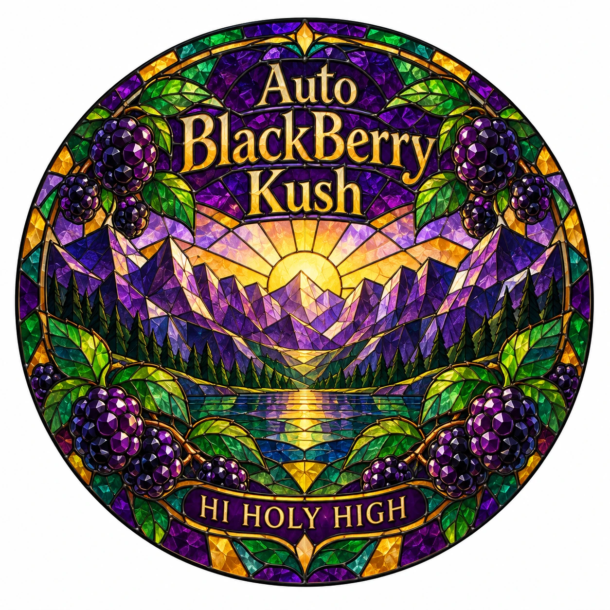Arte provisional A-R1 · Auto BlackBerry Kush