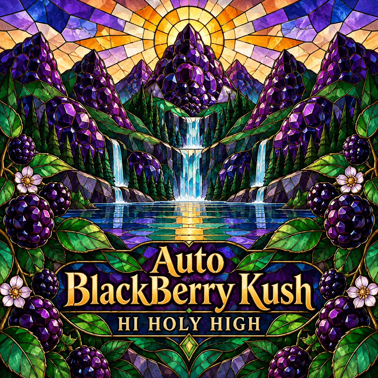 Arte provisional A-S1 · Auto BlackBerry Kush