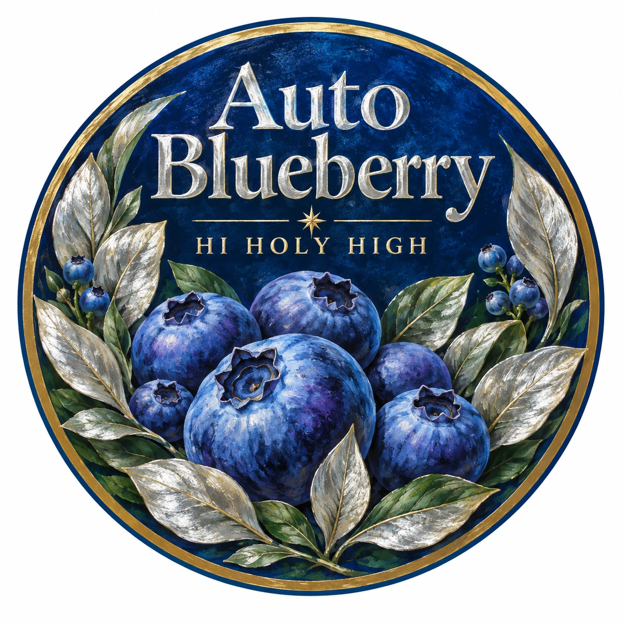 Arte provisional A-R1 · Auto Blueberry