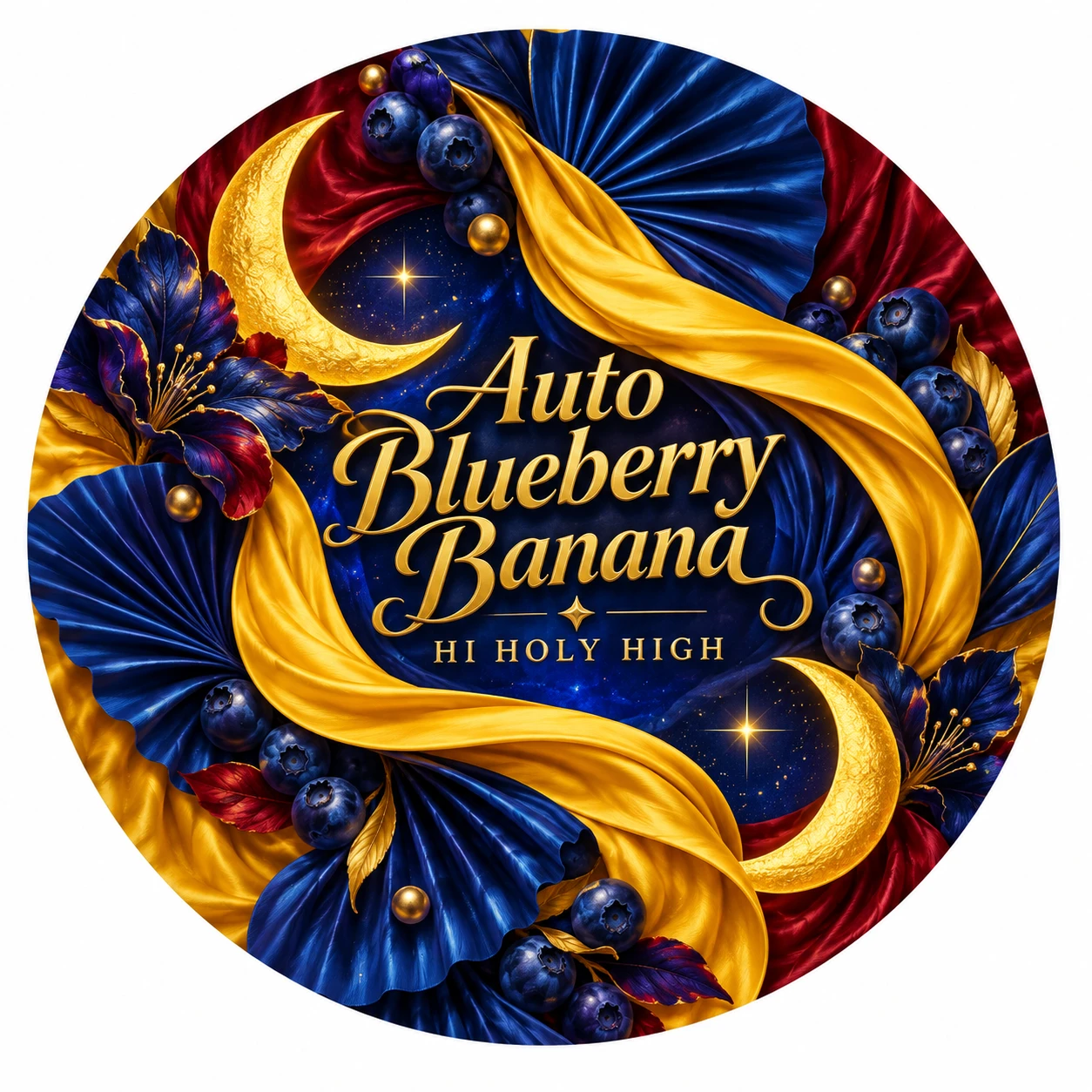 Arte provisional A-R1 · Auto Blueberry Banana