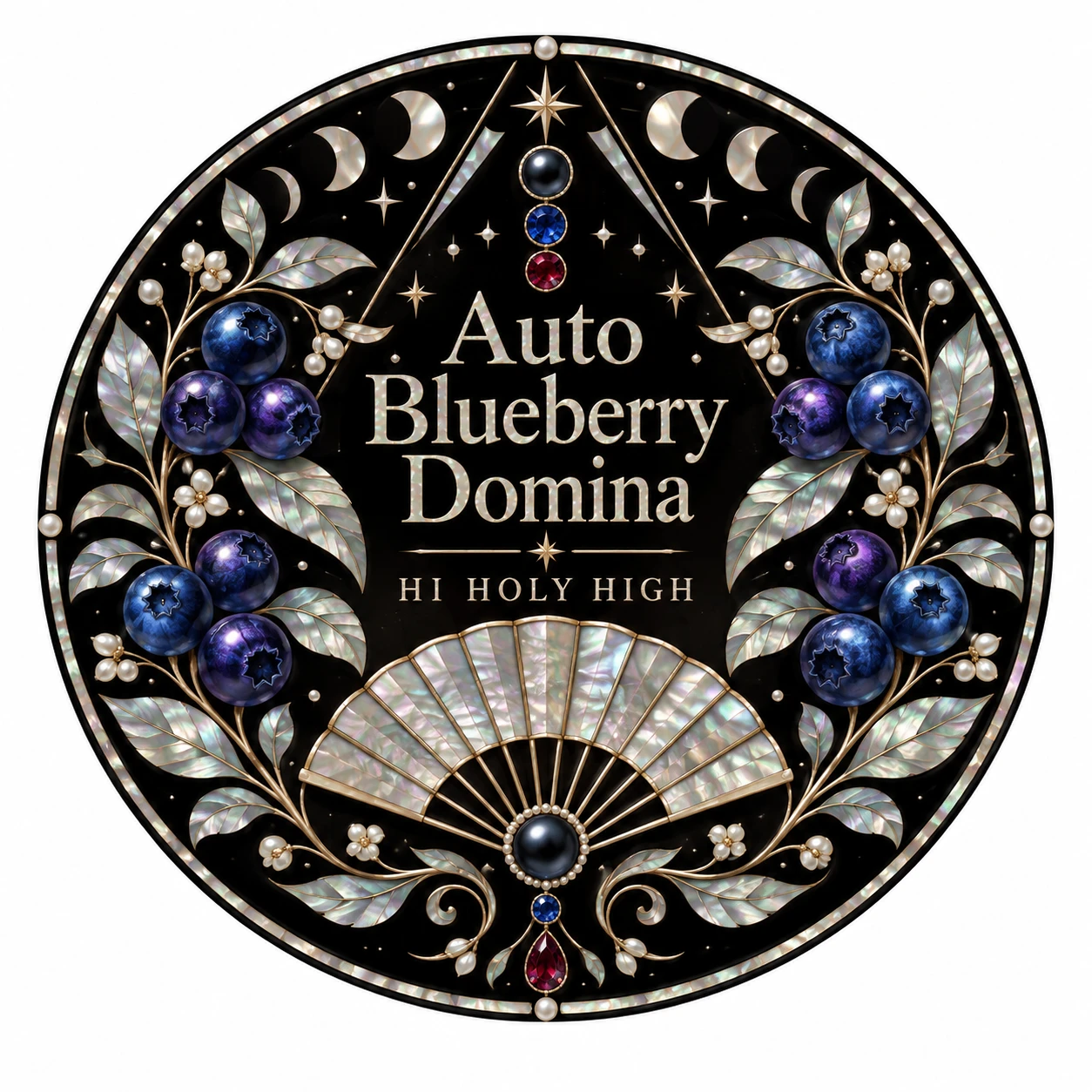 Arte provisional A-R1 · Auto Blueberry Domina