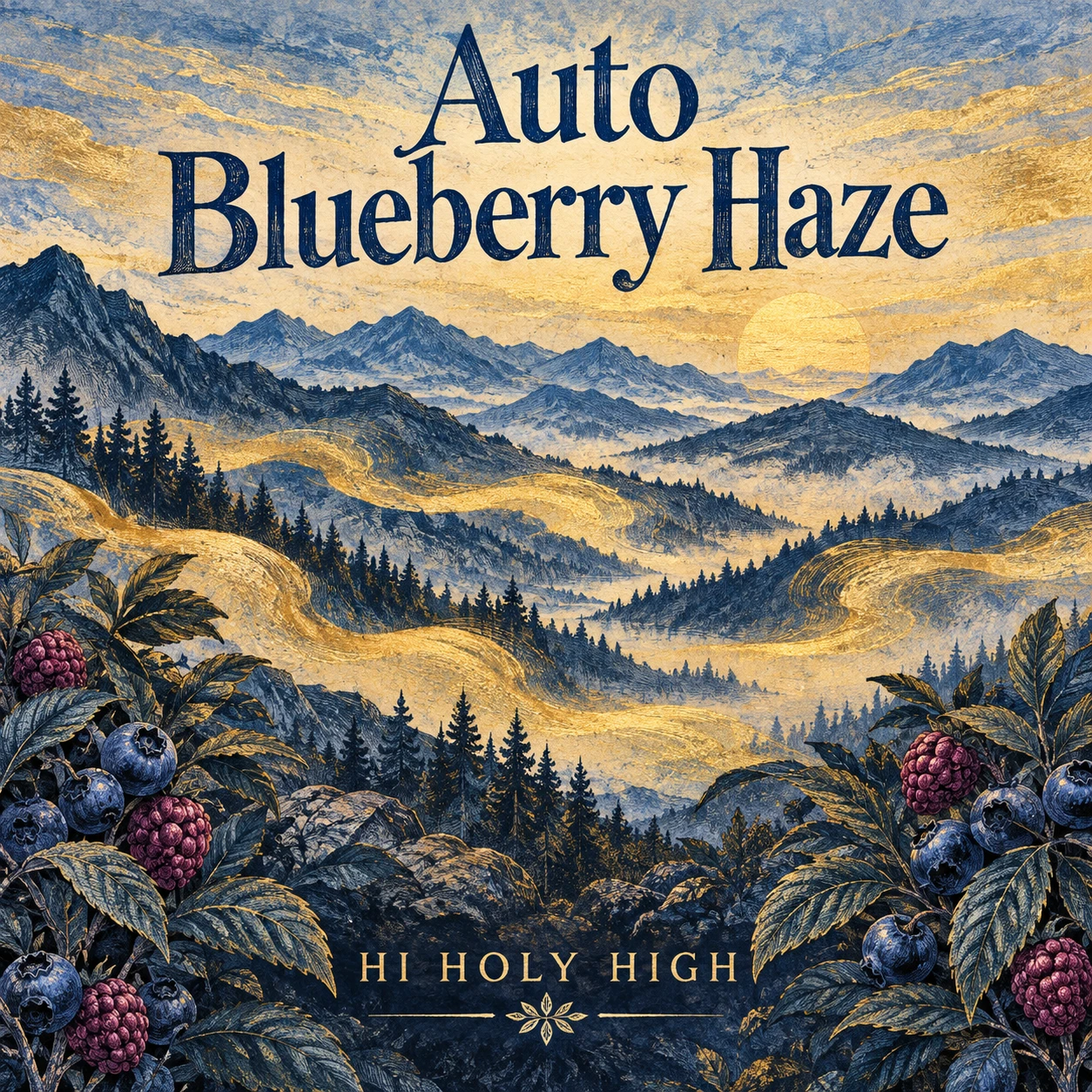 Arte provisional A-S1 · Auto Blueberry Haze