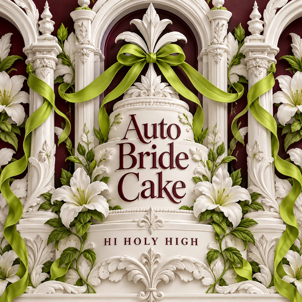 Arte provisional A-S1 · Auto Bride Cake