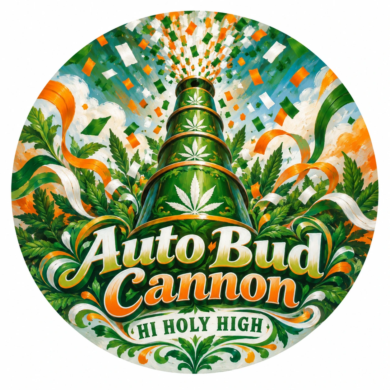 Arte provisional A-R1 · Auto Bud Cannon
