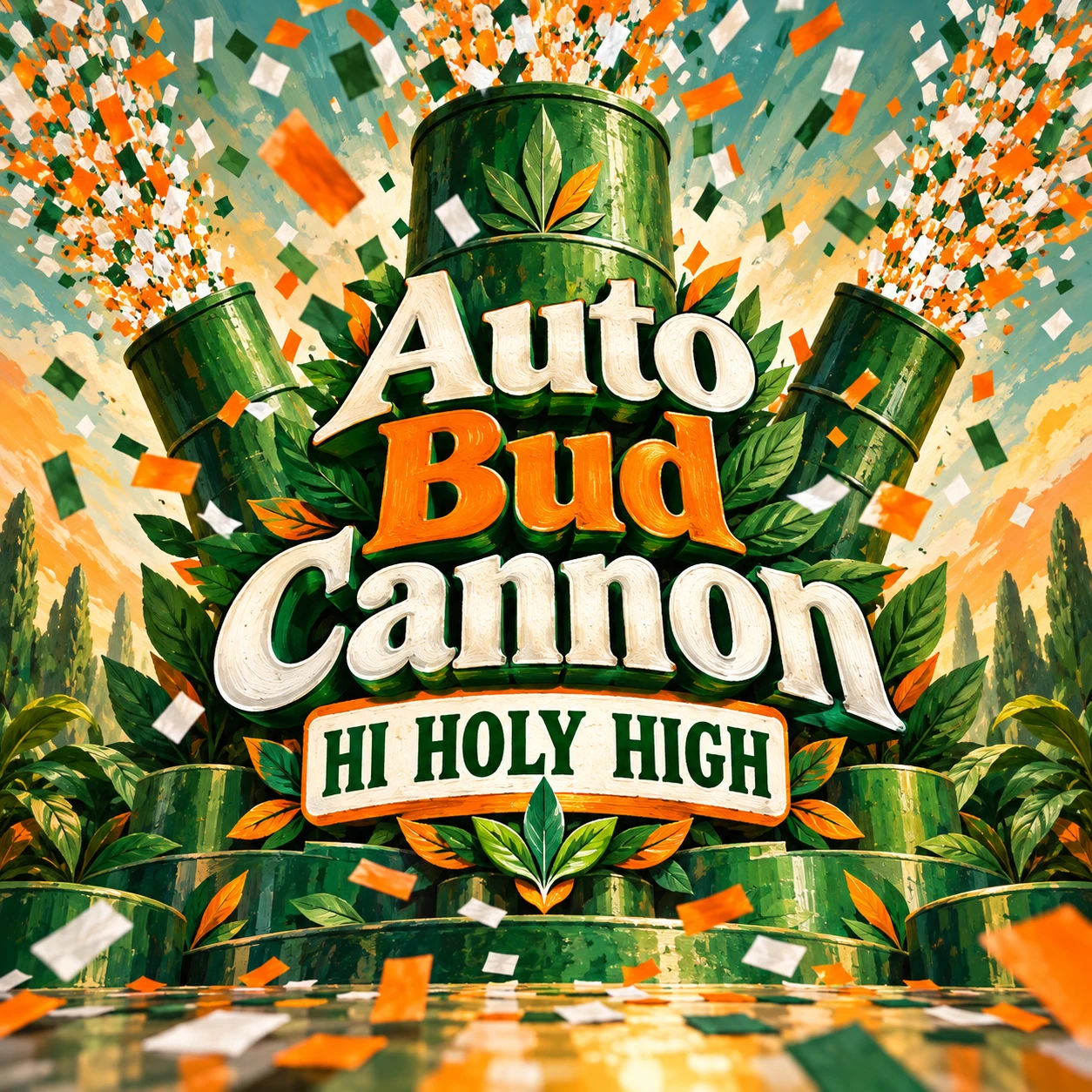 Arte provisional A-S1 · Auto Bud Cannon