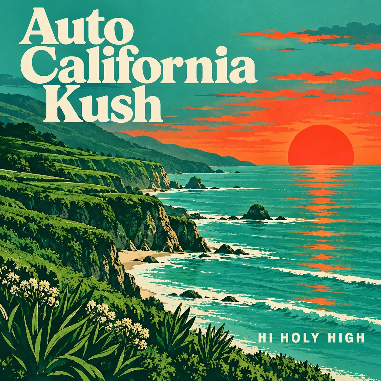 Arte provisional A-S1 · Auto California Kush