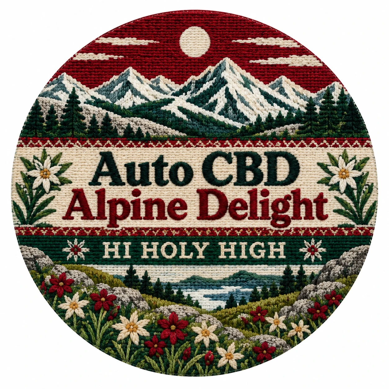Arte provisional A-R1 · Auto CBD Alpine Delight