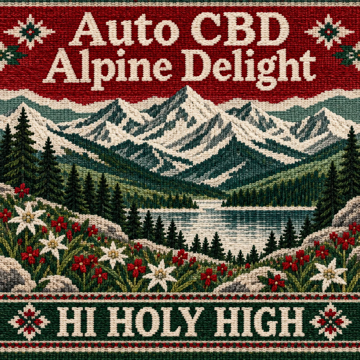 Arte provisional A-S1 · Auto CBD Alpine Delight