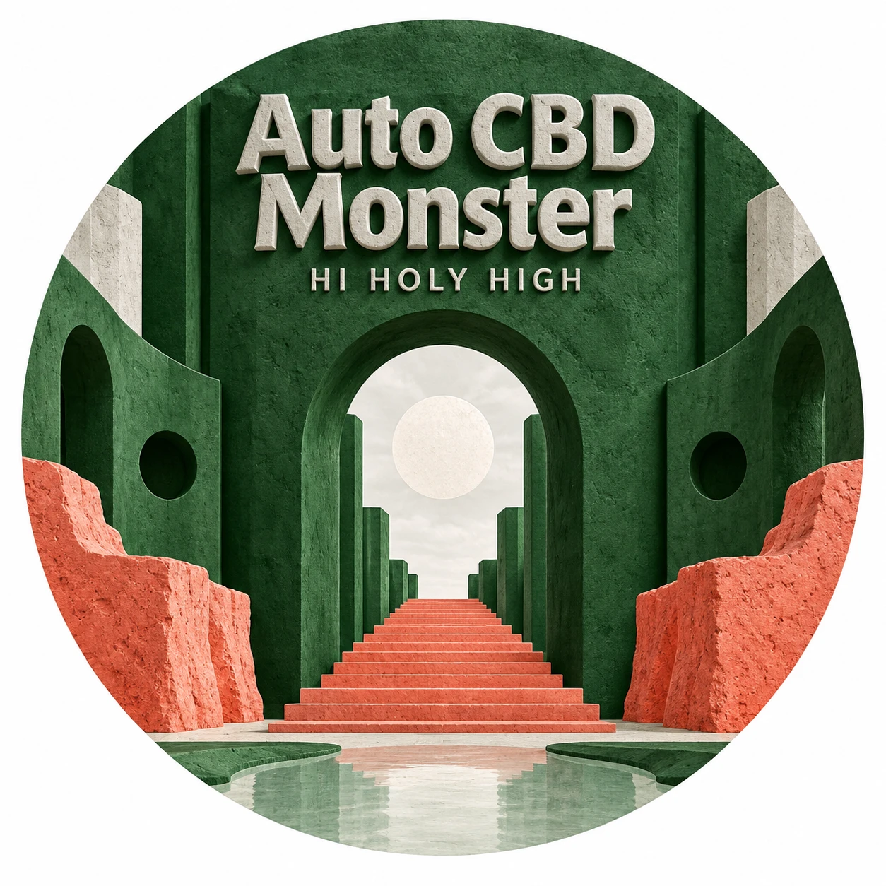 Arte provisional A-R1 · Auto CBD Monster