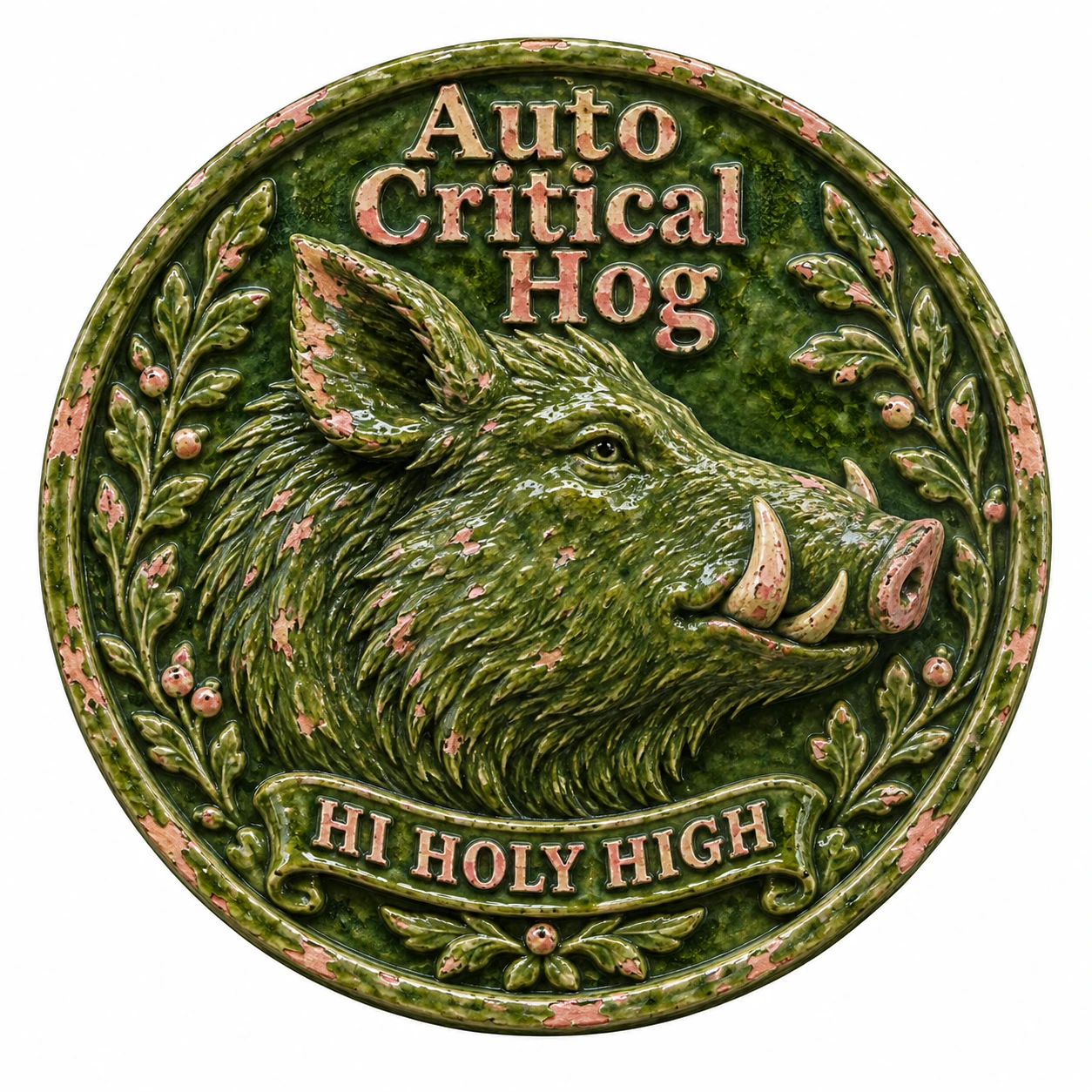 Arte provisional A-R1 · Auto Critical Hog