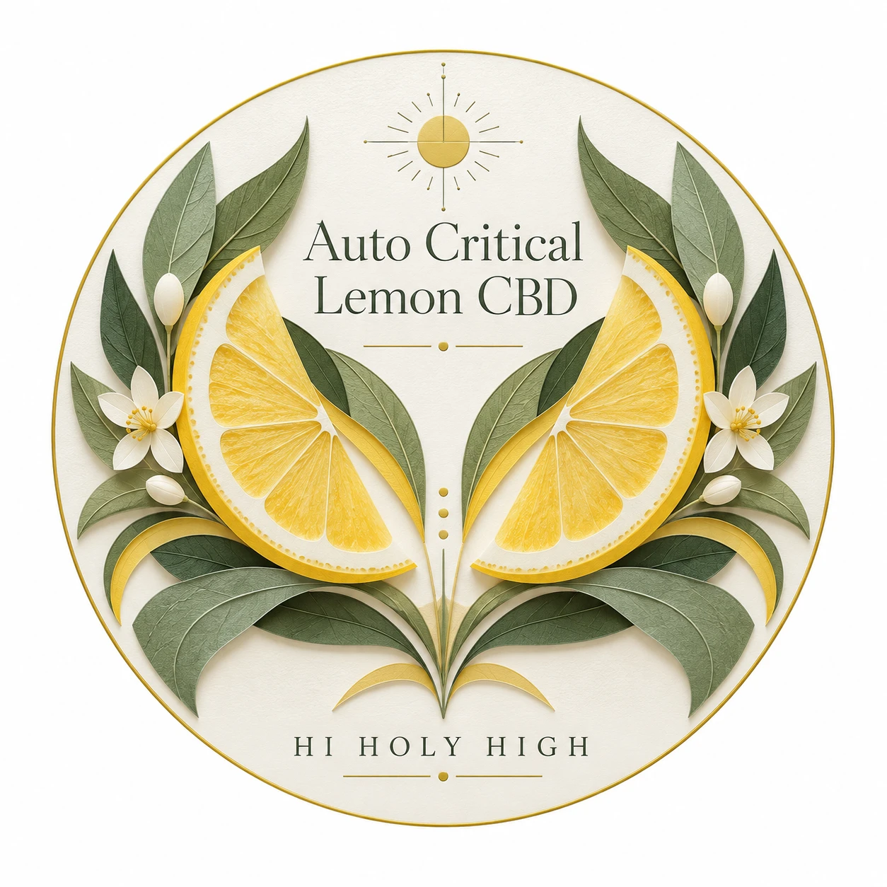 Arte provisional A-R1 · Auto Critical Lemon CBD