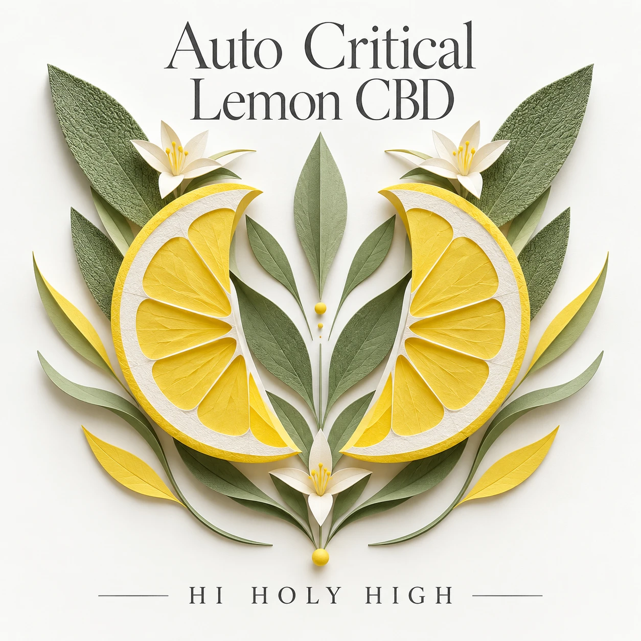 Arte provisional A-S1 · Auto Critical Lemon CBD