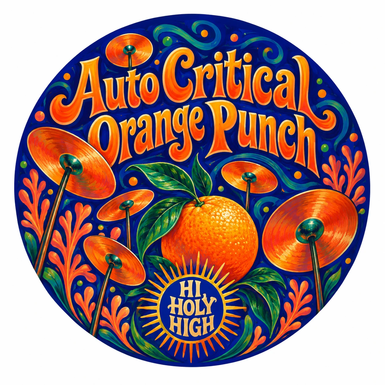 Arte provisional A-R1 · Auto Critical Orange Punch