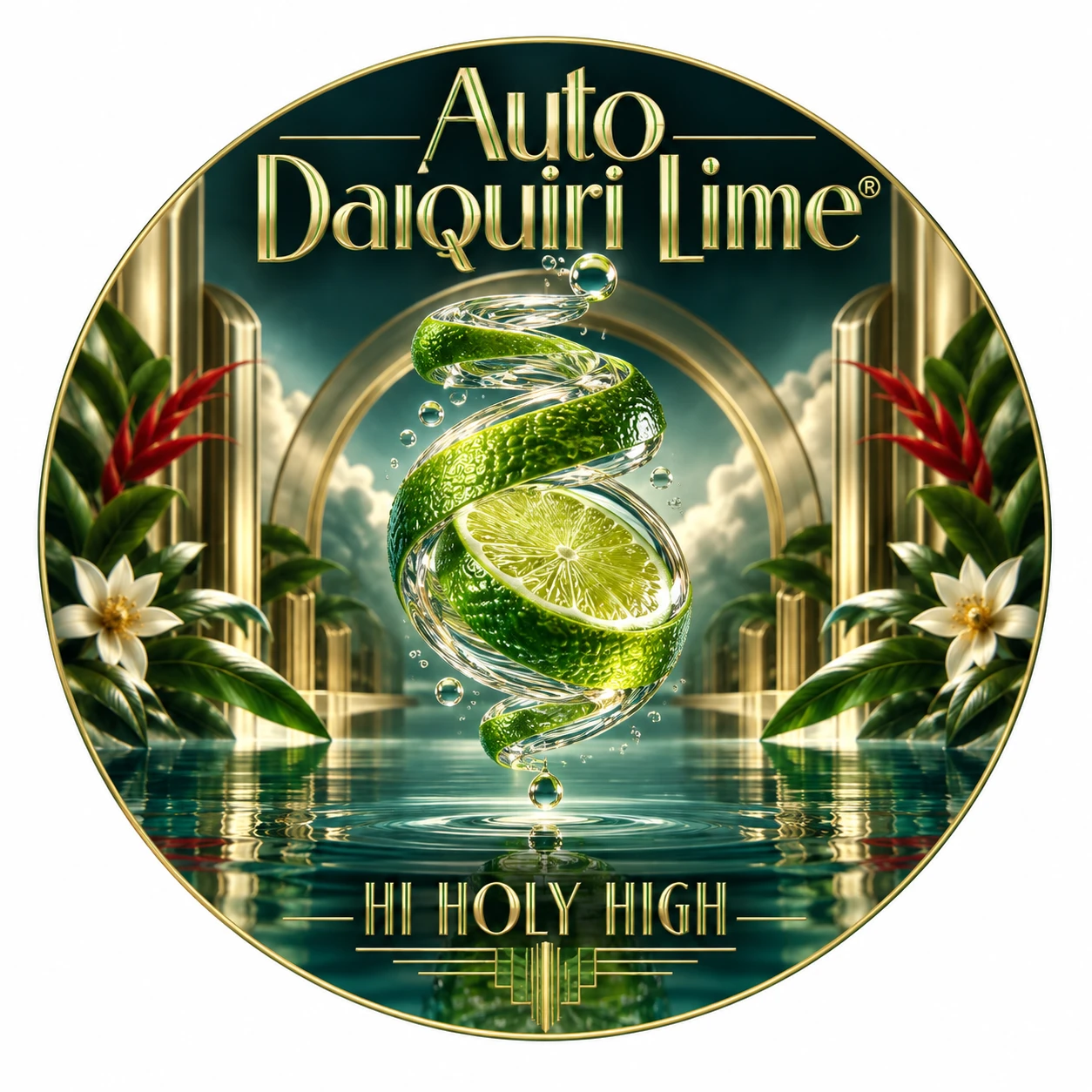 Arte provisional A-R1 · Auto Daiquiri Lime®