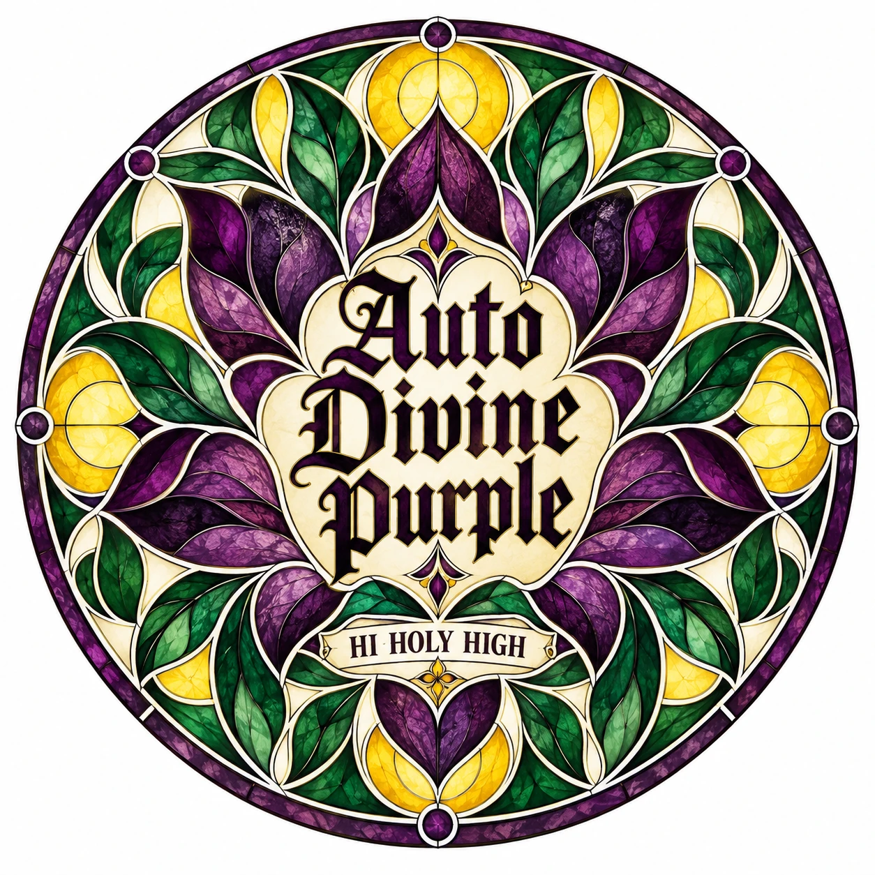 Arte provisional A-R1 · Auto Divine Purple