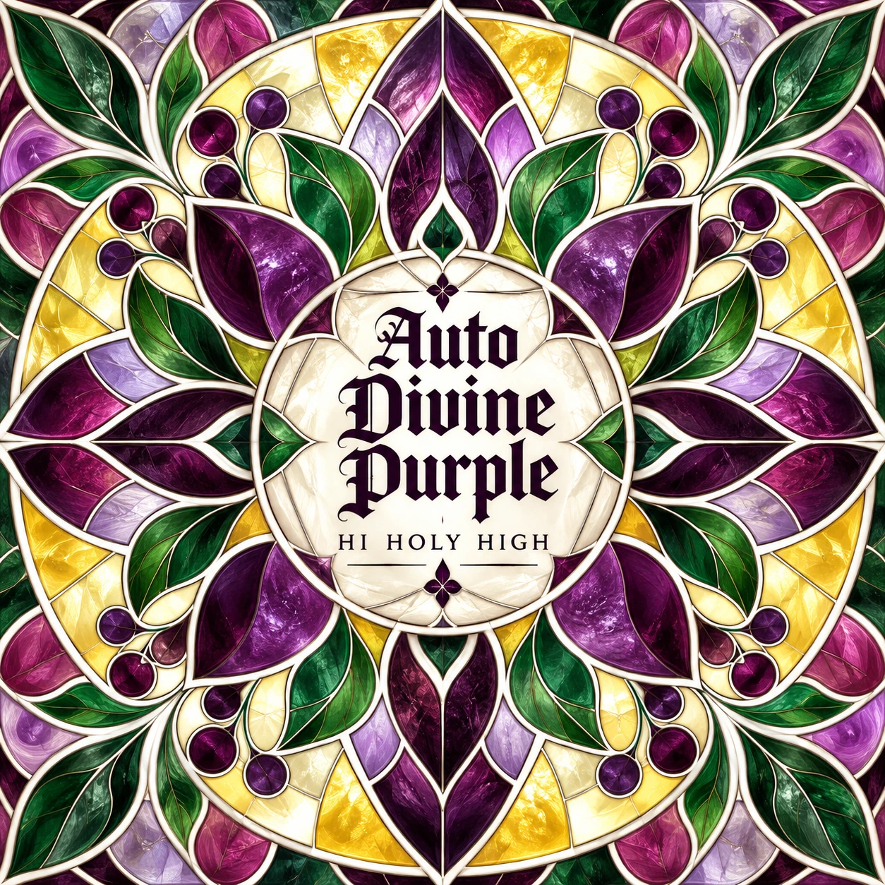 Arte provisional A-S1 · Auto Divine Purple