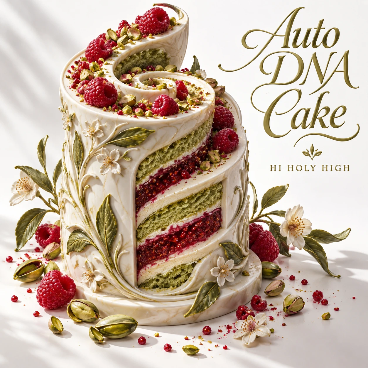 Arte provisional A-S1 · Auto DNA Cake