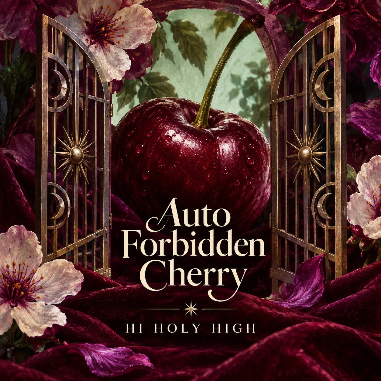 Arte provisional A-S1 · Auto Forbidden Cherry