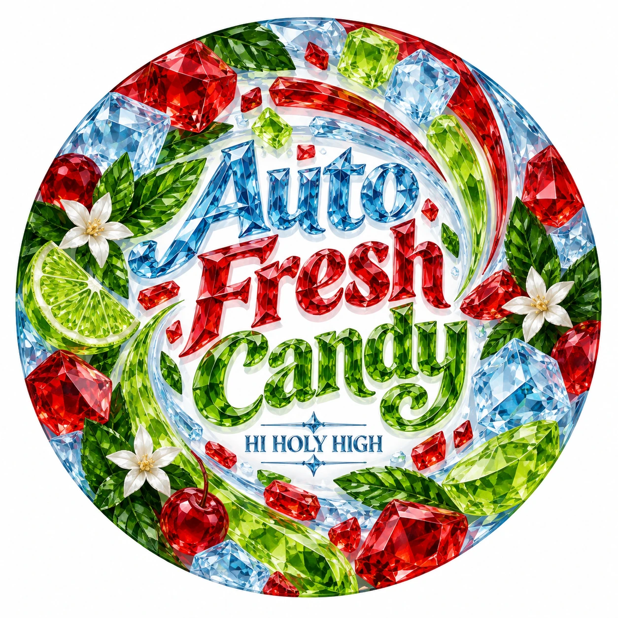 Arte provisional A-R1 · Auto Fresh Candy