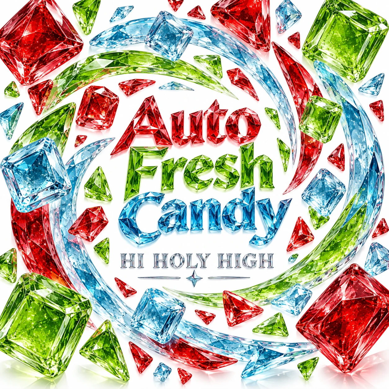 Arte provisional A-S1 · Auto Fresh Candy