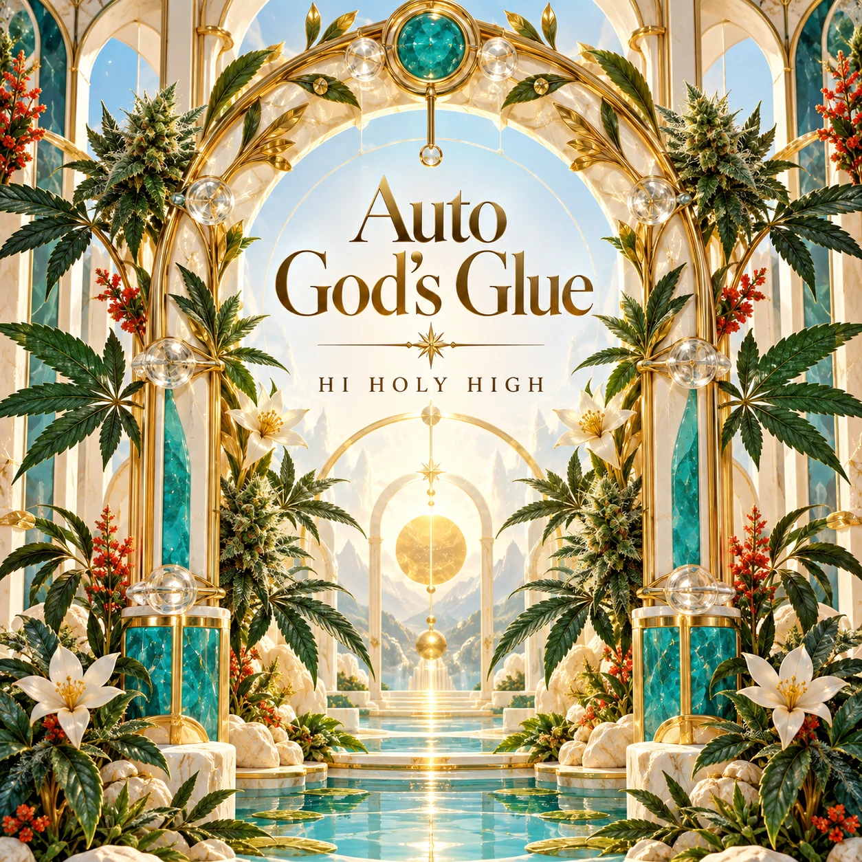 Arte provisional A-S1 · Auto God's Glue