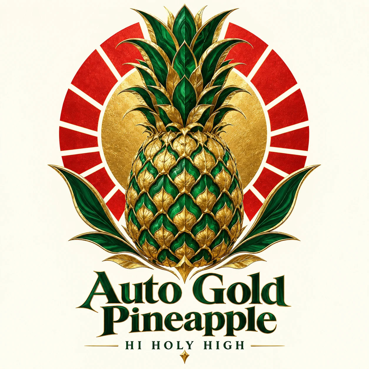 Arte provisional A-S1 · Auto Gold Pineapple