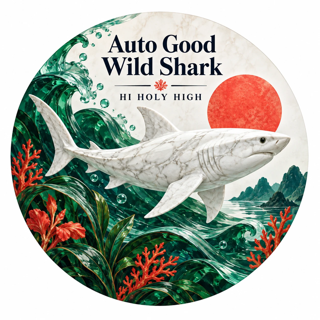 Arte provisional A-R1 · Auto Good Wild Shark
