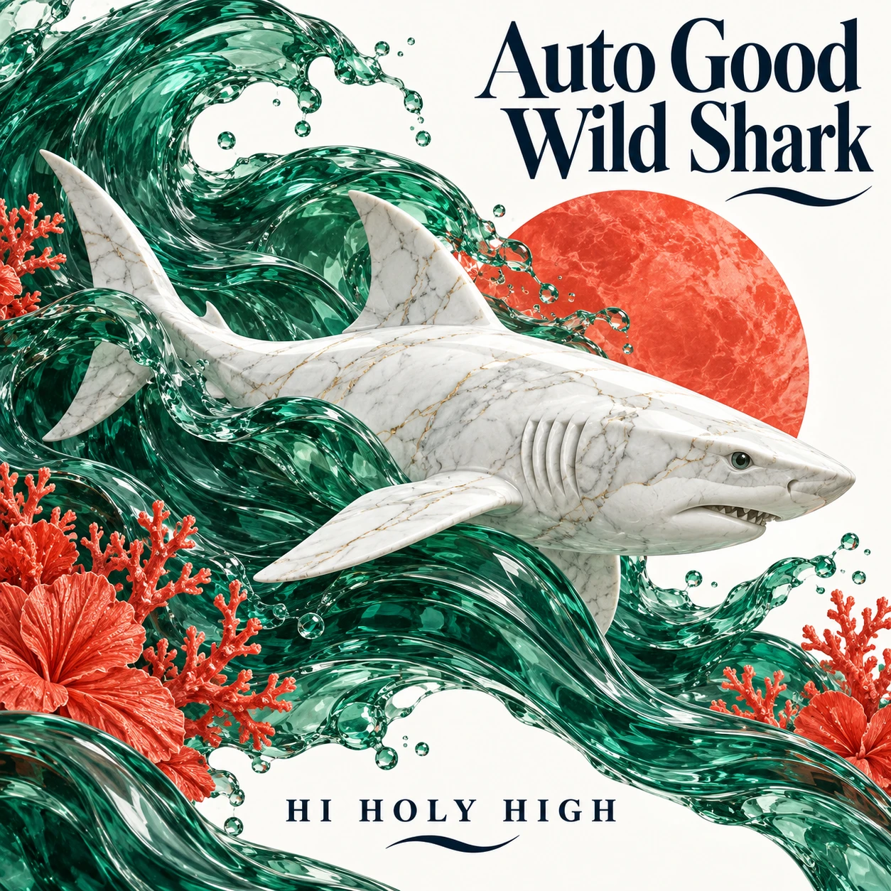Arte provisional A-S1 · Auto Good Wild Shark