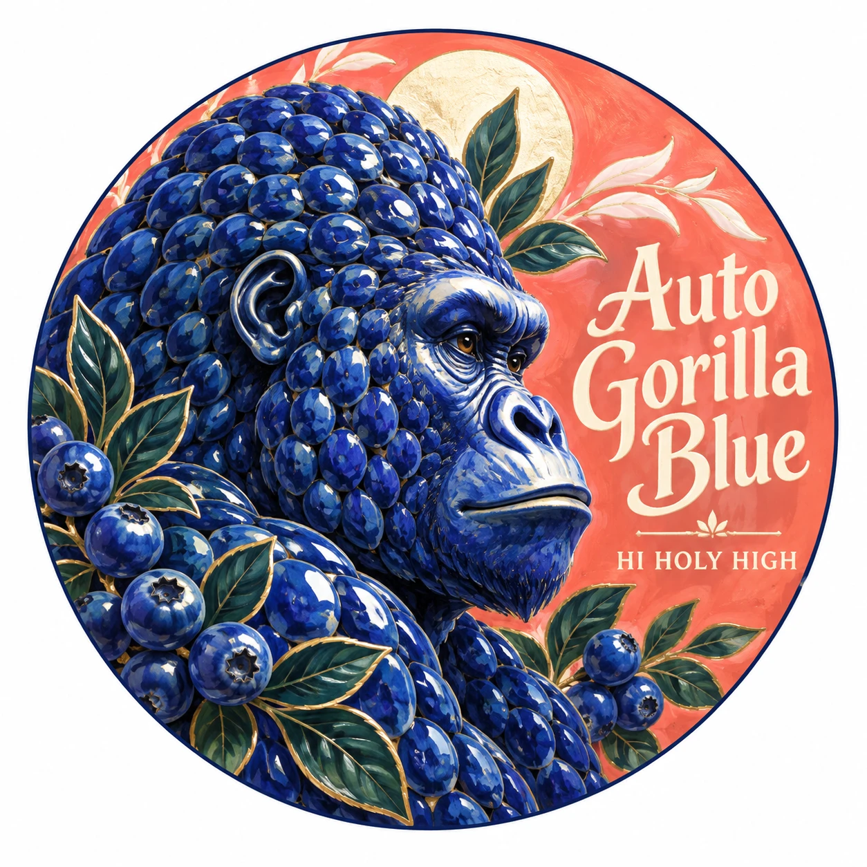 Arte provisional A-R1 · Auto Gorilla Blue
