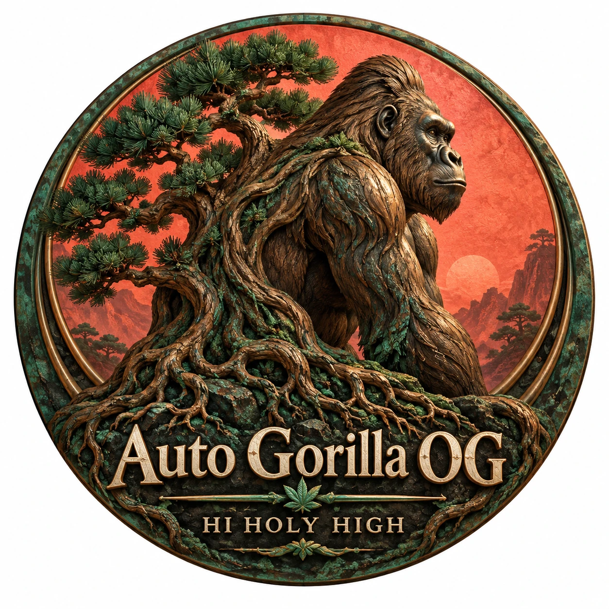 Arte provisional A-R1 · Auto Gorilla OG