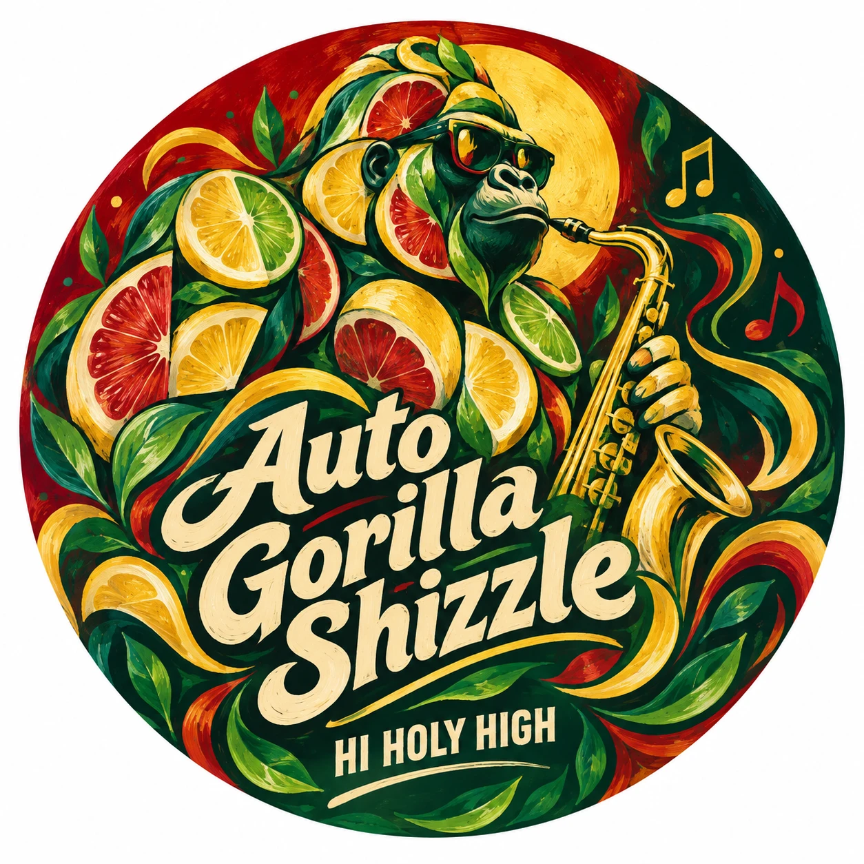 Arte provisional A-R1 · Auto Gorilla Shizzle