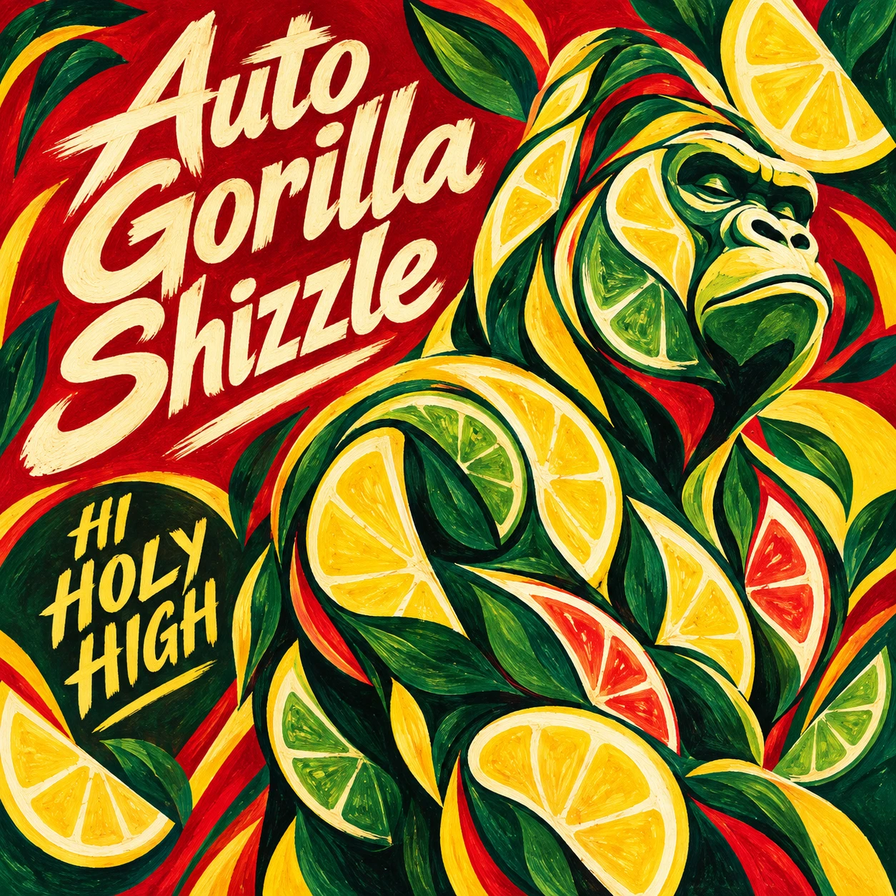Arte provisional A-S1 · Auto Gorilla Shizzle