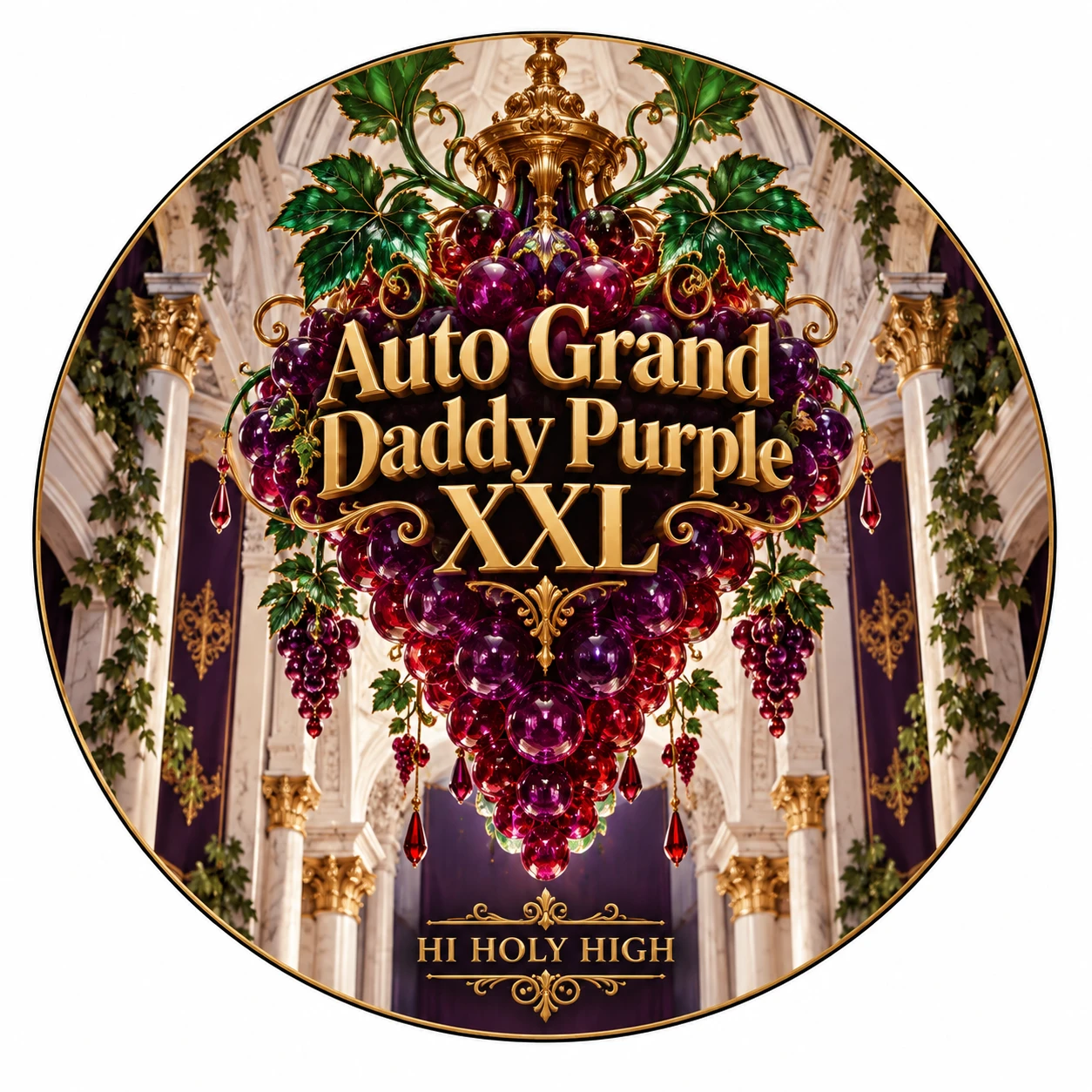 Arte provisional A-R1 · Auto Grand Daddy Purple XXL