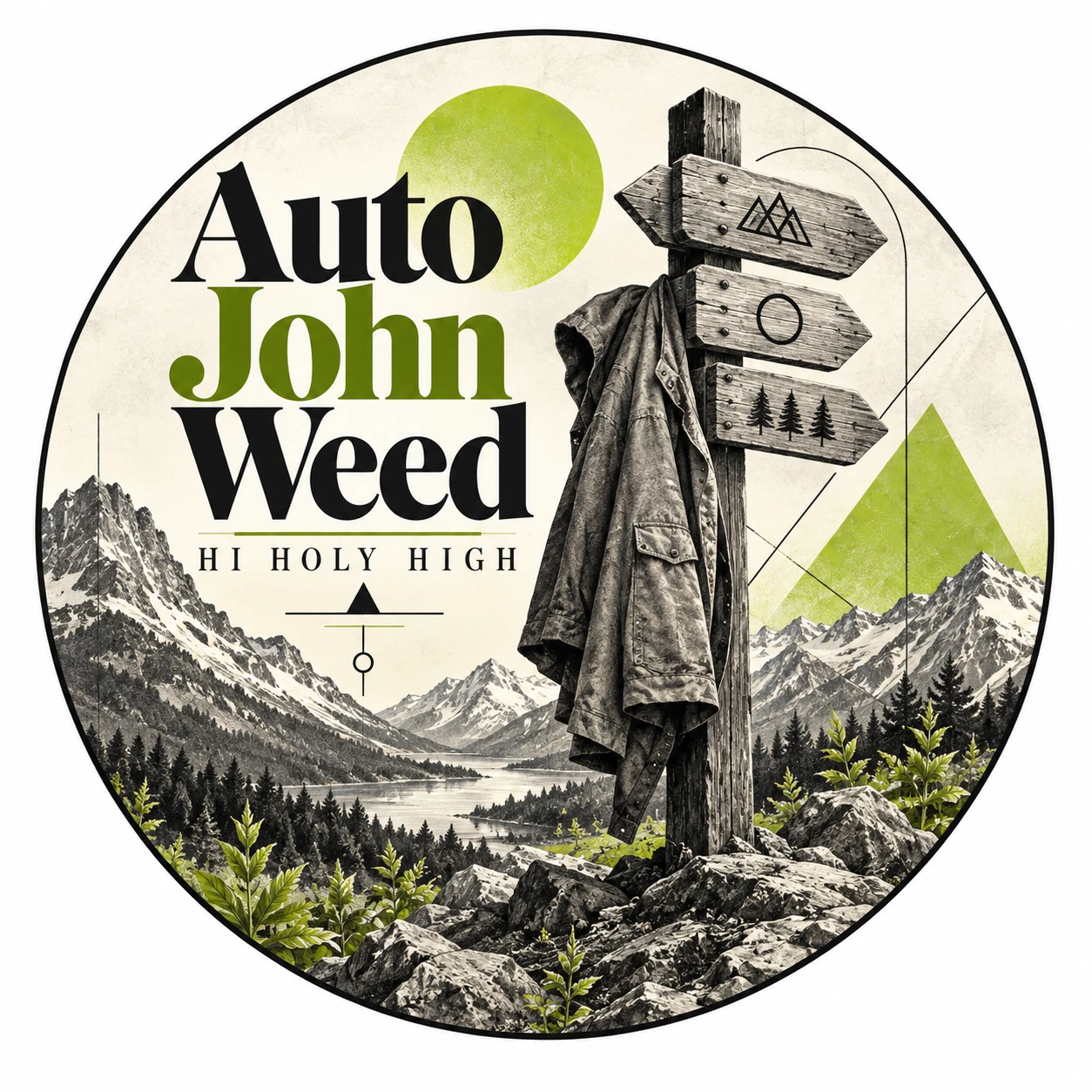 Arte provisional A-R1 · Auto John Weed