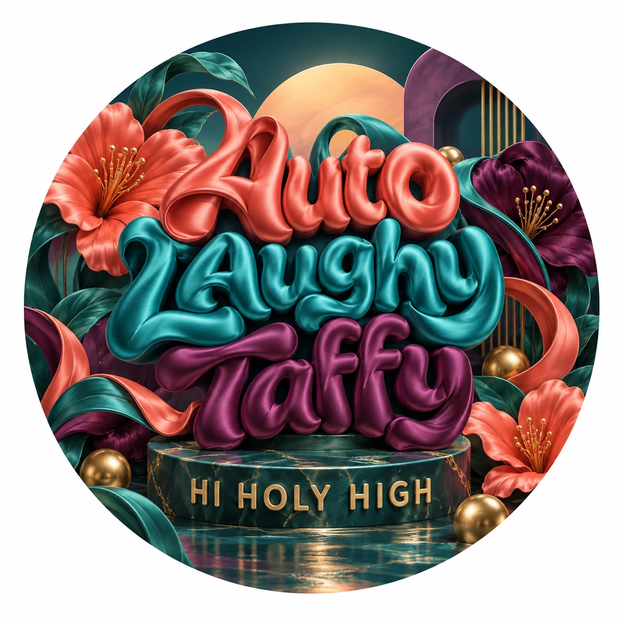 Arte provisional A-R1 · Auto Laughy Taffy